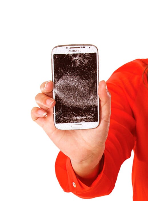 telefoon scherm vervangen