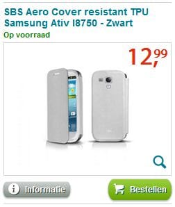 Knop voor bestellen